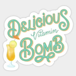 Vitamin Bomb Sticker